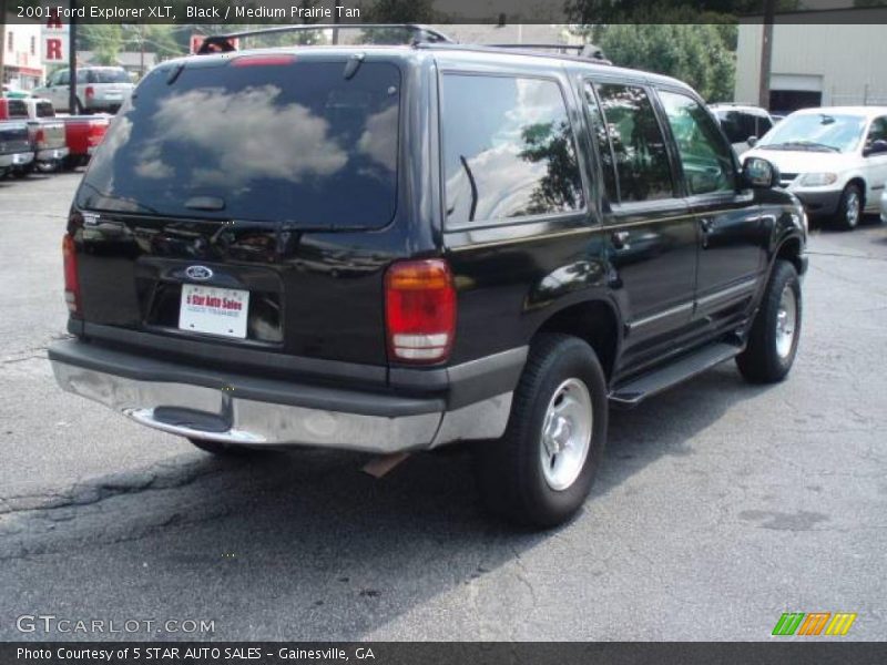 Black / Medium Prairie Tan 2001 Ford Explorer XLT
