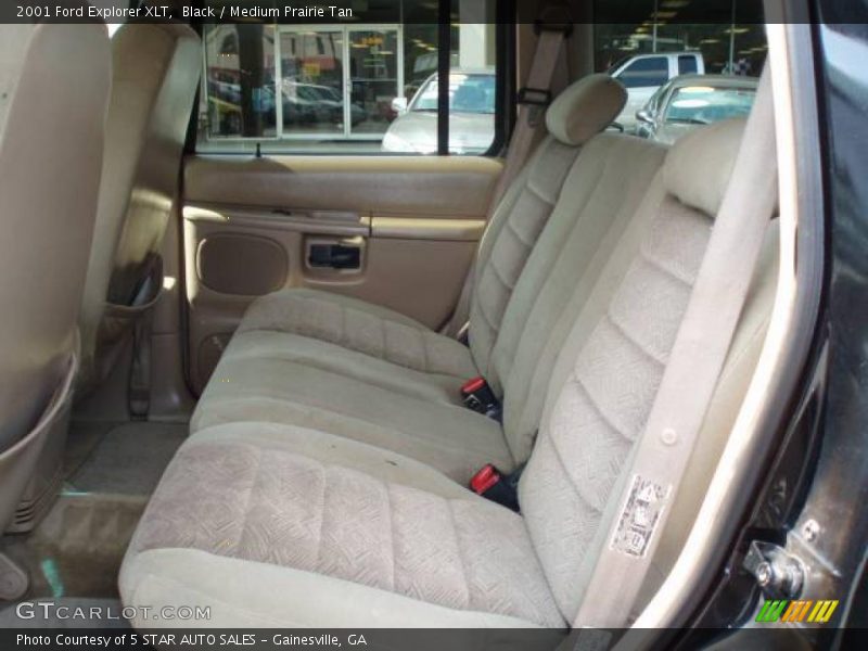 Black / Medium Prairie Tan 2001 Ford Explorer XLT