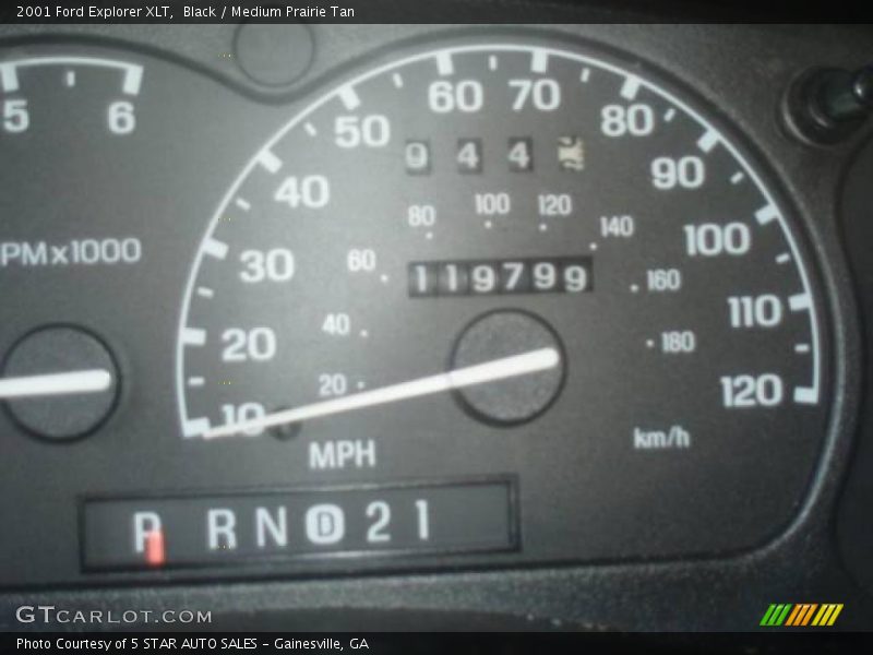Black / Medium Prairie Tan 2001 Ford Explorer XLT