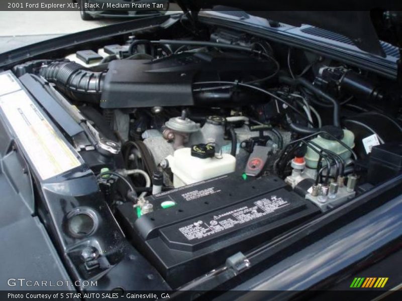 Black / Medium Prairie Tan 2001 Ford Explorer XLT