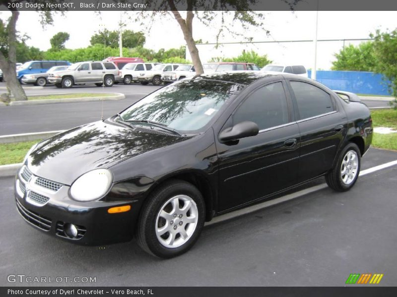 Black / Dark Slate Gray 2003 Dodge Neon SXT