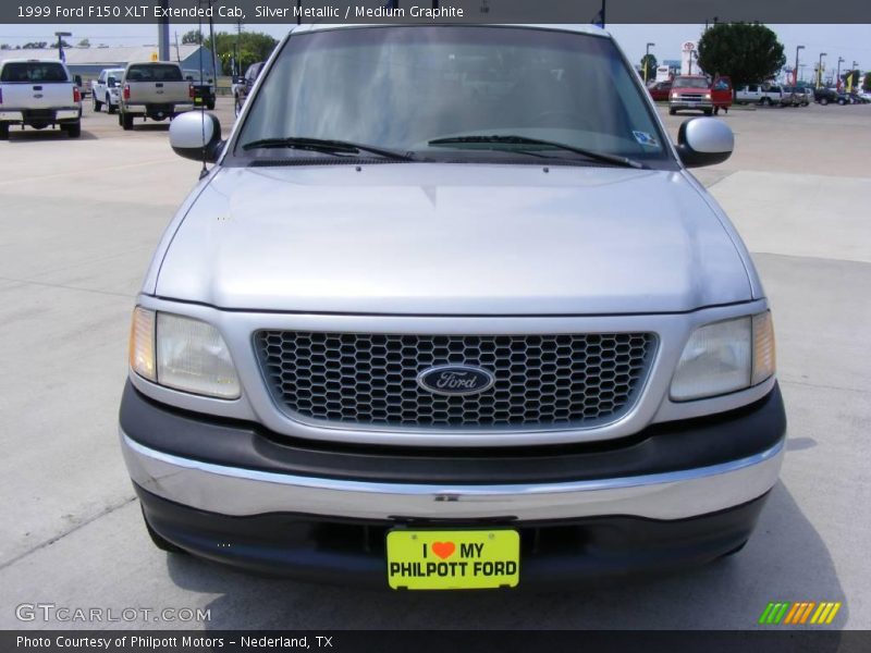Silver Metallic / Medium Graphite 1999 Ford F150 XLT Extended Cab
