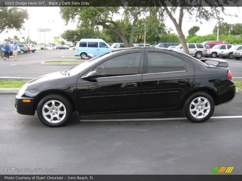 Black / Dark Slate Gray 2003 Dodge Neon SXT
