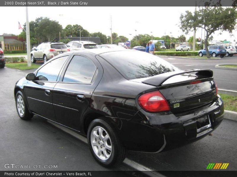 Black / Dark Slate Gray 2003 Dodge Neon SXT