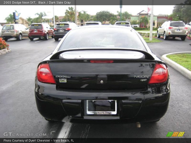 Black / Dark Slate Gray 2003 Dodge Neon SXT