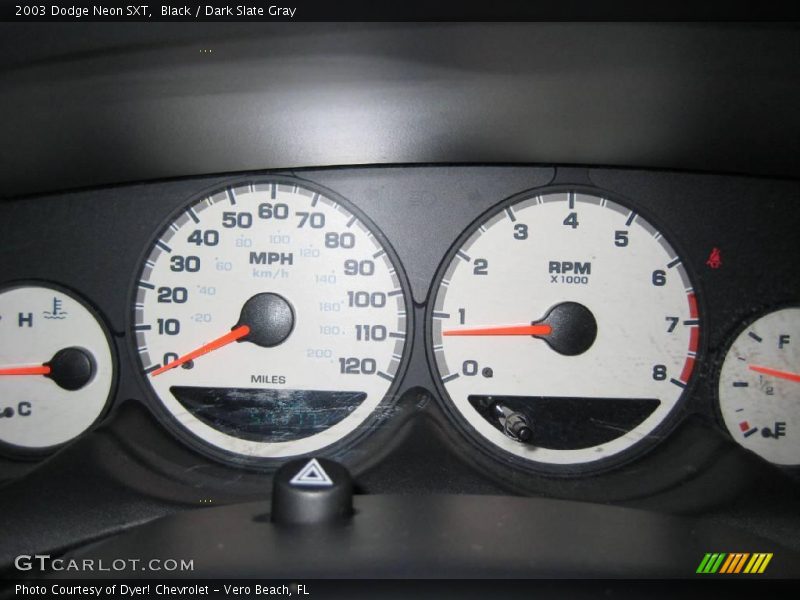 Black / Dark Slate Gray 2003 Dodge Neon SXT