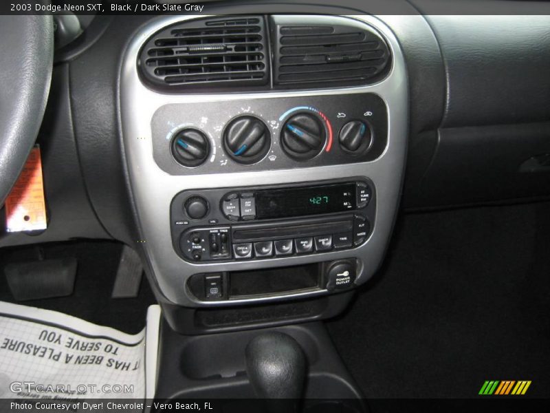 Black / Dark Slate Gray 2003 Dodge Neon SXT