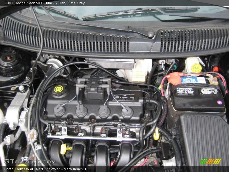 Black / Dark Slate Gray 2003 Dodge Neon SXT