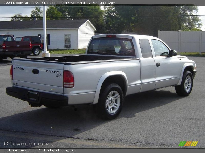 Bright Silver Metallic / Dark Slate Gray 2004 Dodge Dakota SXT Club Cab