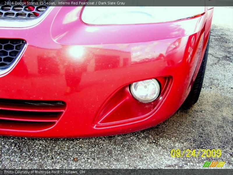 Inferno Red Pearlcoat / Dark Slate Gray 2004 Dodge Stratus ES Sedan