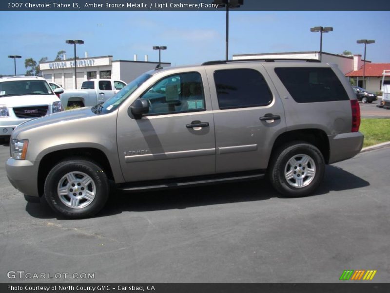 Amber Bronze Metallic / Light Cashmere/Ebony 2007 Chevrolet Tahoe LS