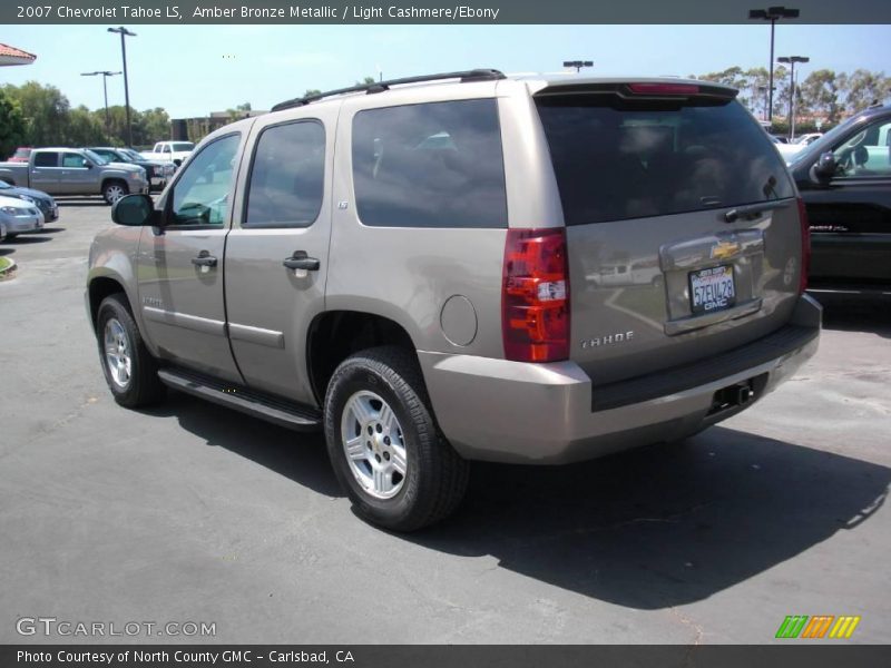 Amber Bronze Metallic / Light Cashmere/Ebony 2007 Chevrolet Tahoe LS