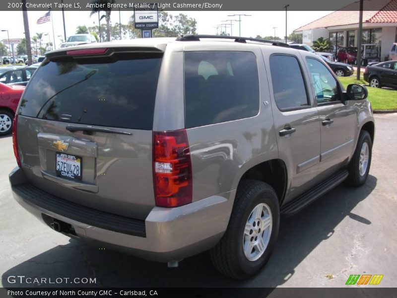 Amber Bronze Metallic / Light Cashmere/Ebony 2007 Chevrolet Tahoe LS