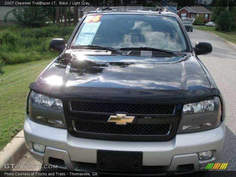 Black / Light Gray 2007 Chevrolet TrailBlazer LT