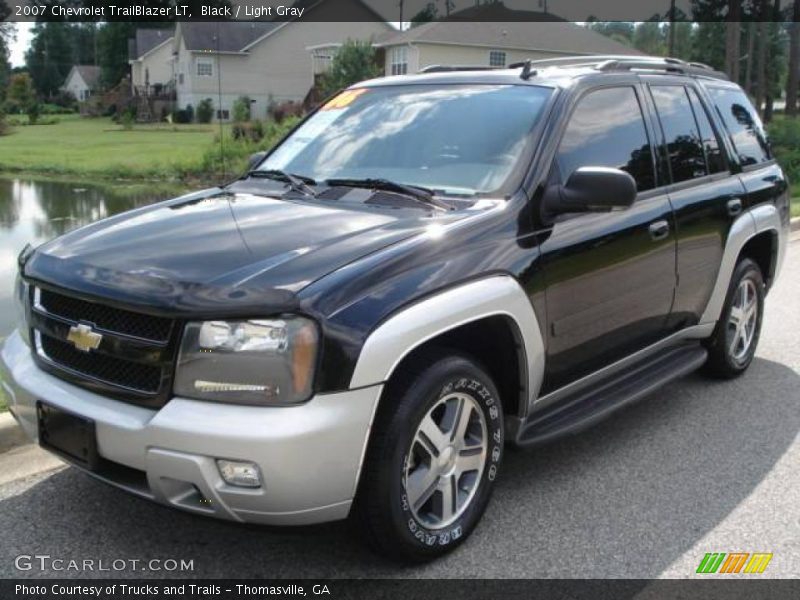 Black / Light Gray 2007 Chevrolet TrailBlazer LT