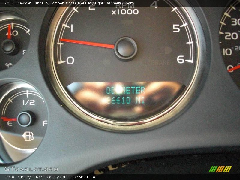 Amber Bronze Metallic / Light Cashmere/Ebony 2007 Chevrolet Tahoe LS