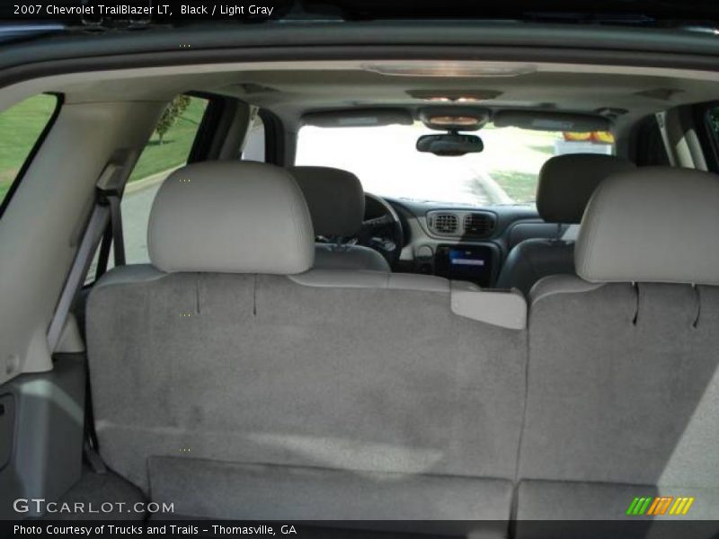 Black / Light Gray 2007 Chevrolet TrailBlazer LT