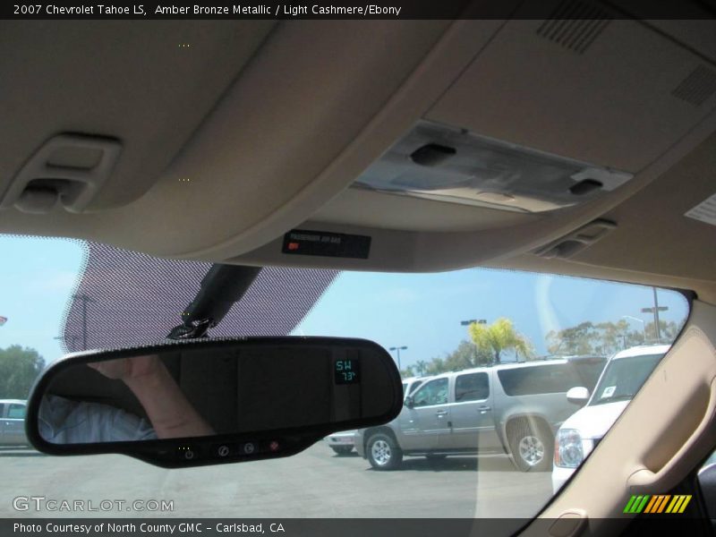 Amber Bronze Metallic / Light Cashmere/Ebony 2007 Chevrolet Tahoe LS