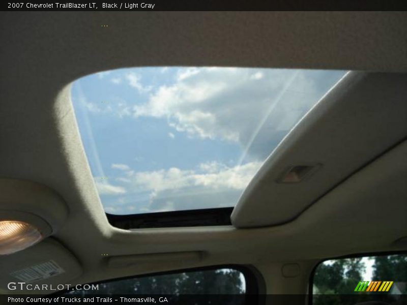 Black / Light Gray 2007 Chevrolet TrailBlazer LT