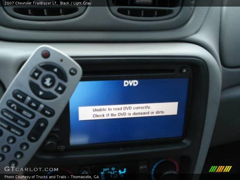 Black / Light Gray 2007 Chevrolet TrailBlazer LT