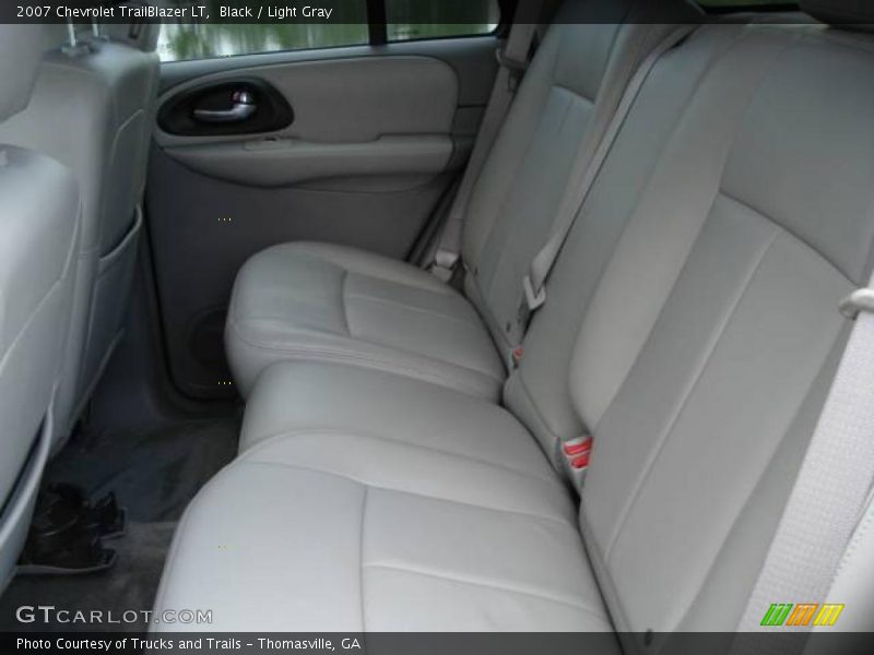 Black / Light Gray 2007 Chevrolet TrailBlazer LT