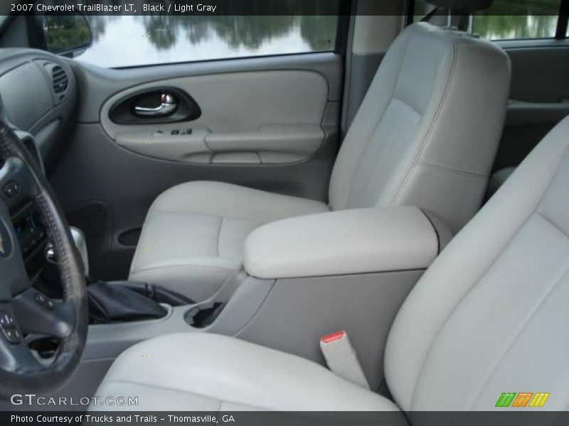 Black / Light Gray 2007 Chevrolet TrailBlazer LT