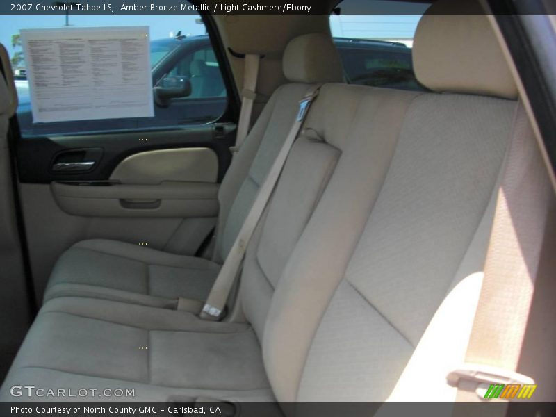 Amber Bronze Metallic / Light Cashmere/Ebony 2007 Chevrolet Tahoe LS