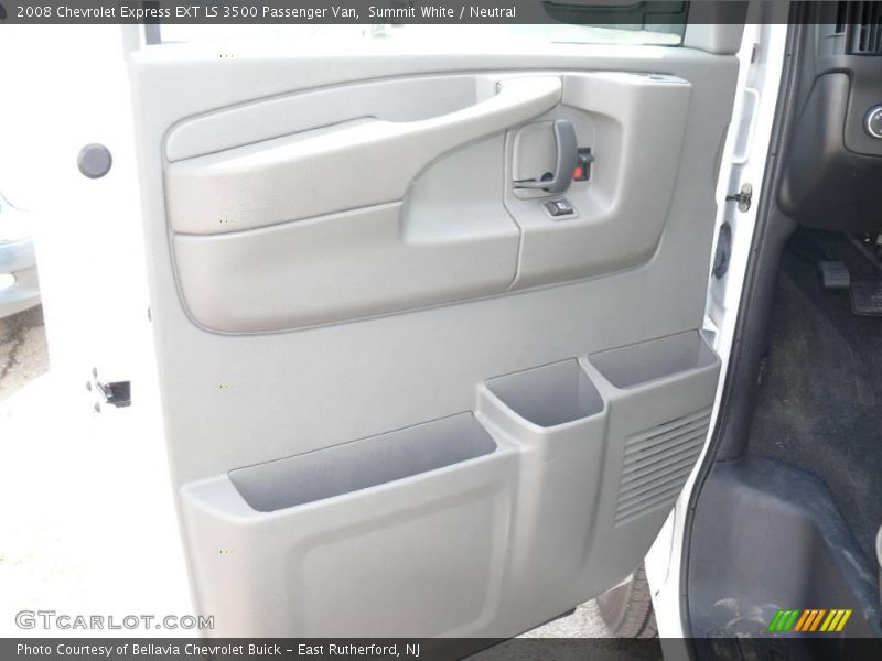 Summit White / Neutral 2008 Chevrolet Express EXT LS 3500 Passenger Van