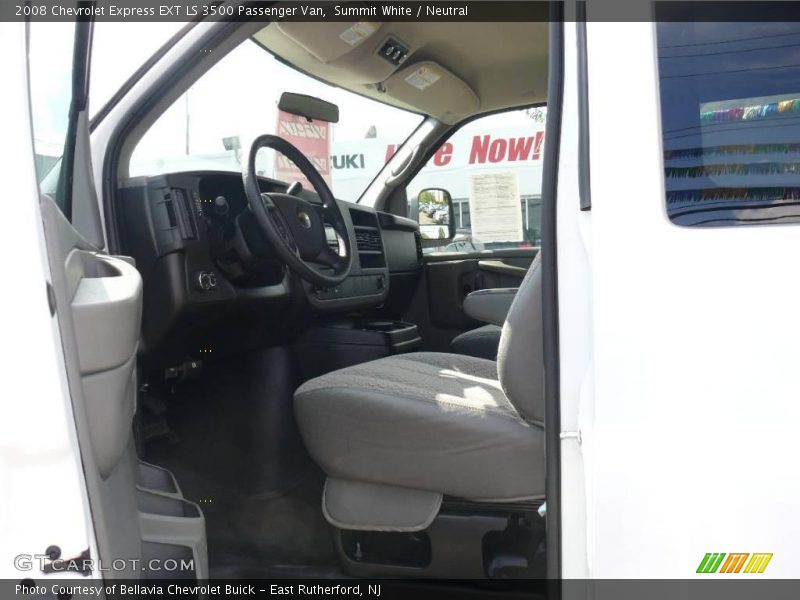 Summit White / Neutral 2008 Chevrolet Express EXT LS 3500 Passenger Van