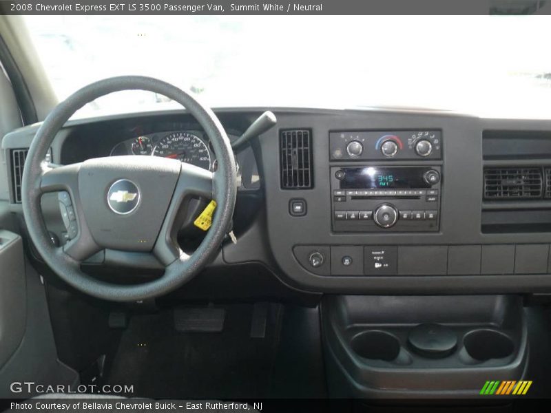 Summit White / Neutral 2008 Chevrolet Express EXT LS 3500 Passenger Van