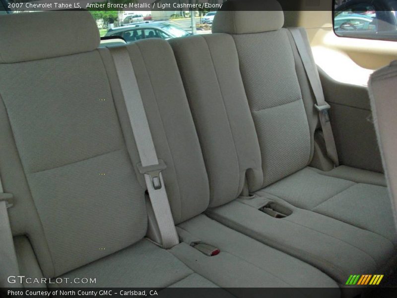 Amber Bronze Metallic / Light Cashmere/Ebony 2007 Chevrolet Tahoe LS