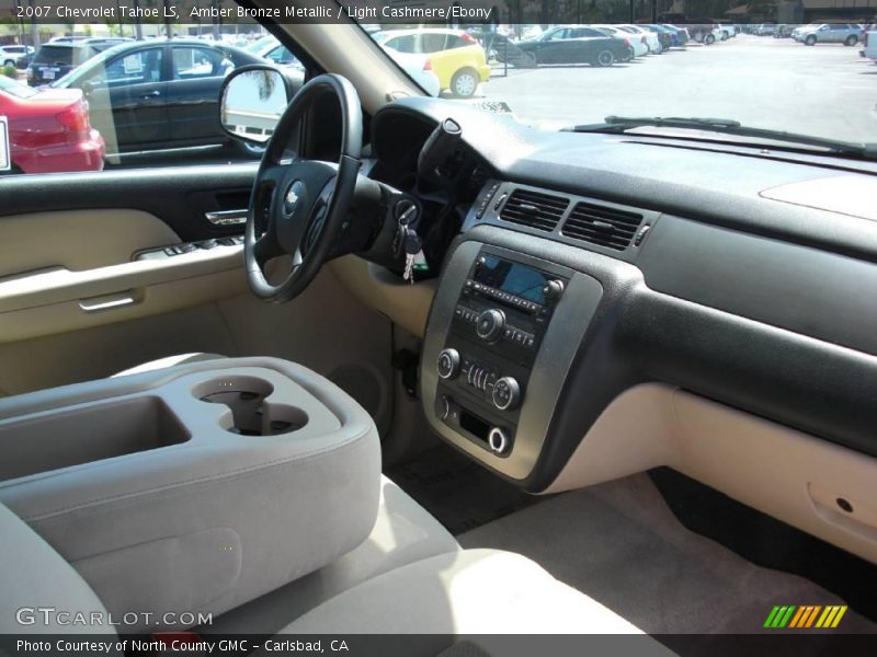 Amber Bronze Metallic / Light Cashmere/Ebony 2007 Chevrolet Tahoe LS