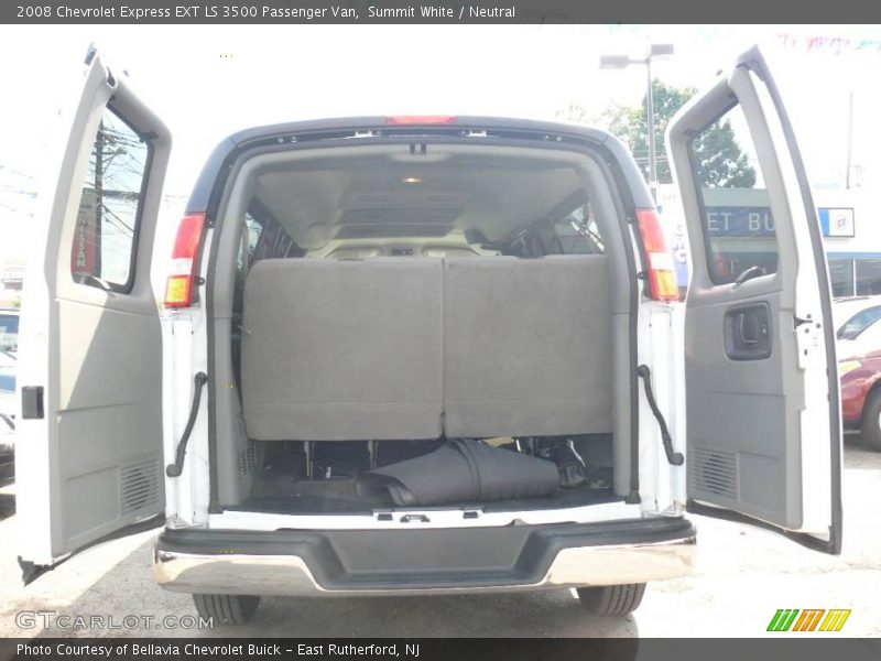Summit White / Neutral 2008 Chevrolet Express EXT LS 3500 Passenger Van