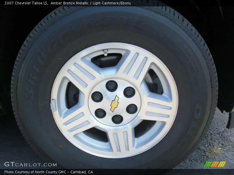 Amber Bronze Metallic / Light Cashmere/Ebony 2007 Chevrolet Tahoe LS