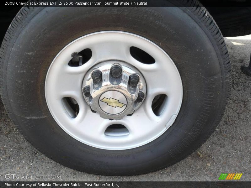 Summit White / Neutral 2008 Chevrolet Express EXT LS 3500 Passenger Van