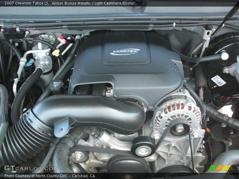 Amber Bronze Metallic / Light Cashmere/Ebony 2007 Chevrolet Tahoe LS