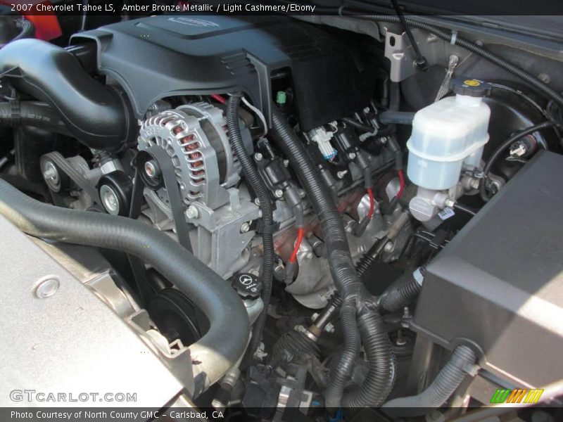 Amber Bronze Metallic / Light Cashmere/Ebony 2007 Chevrolet Tahoe LS