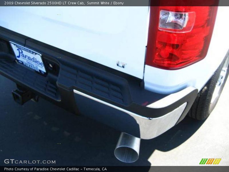 Summit White / Ebony 2009 Chevrolet Silverado 2500HD LT Crew Cab