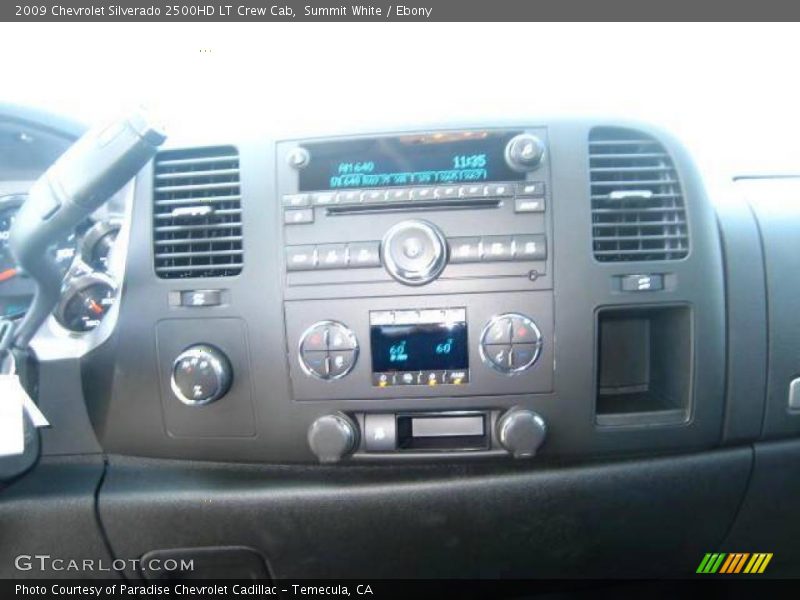 Summit White / Ebony 2009 Chevrolet Silverado 2500HD LT Crew Cab