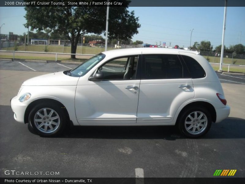 Stone White / Pastel Slate Gray 2008 Chrysler PT Cruiser Touring