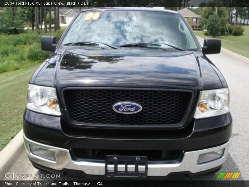 Black / Dark Flint 2004 Ford F150 XLT SuperCrew