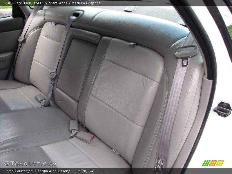 Vibrant White / Medium Graphite 2003 Ford Taurus SEL