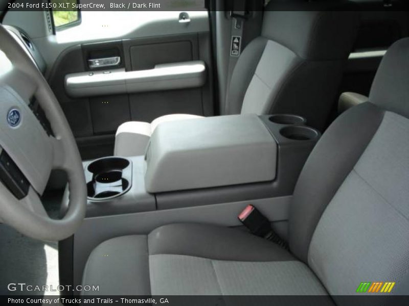 Black / Dark Flint 2004 Ford F150 XLT SuperCrew