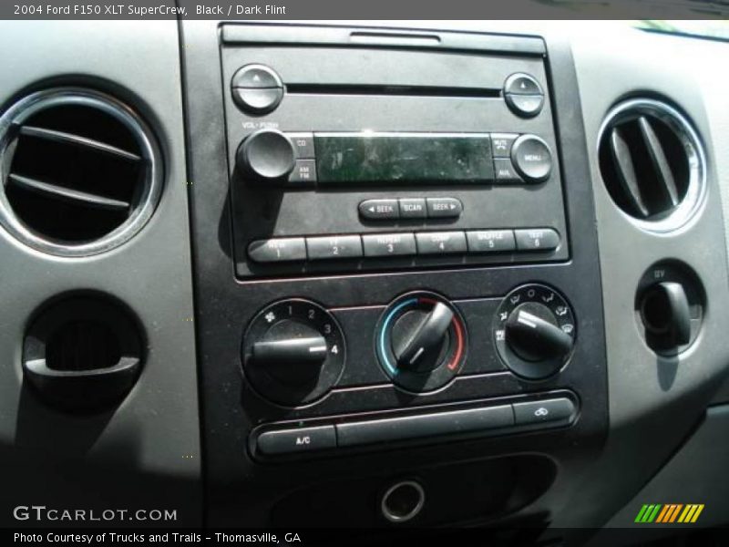 Black / Dark Flint 2004 Ford F150 XLT SuperCrew