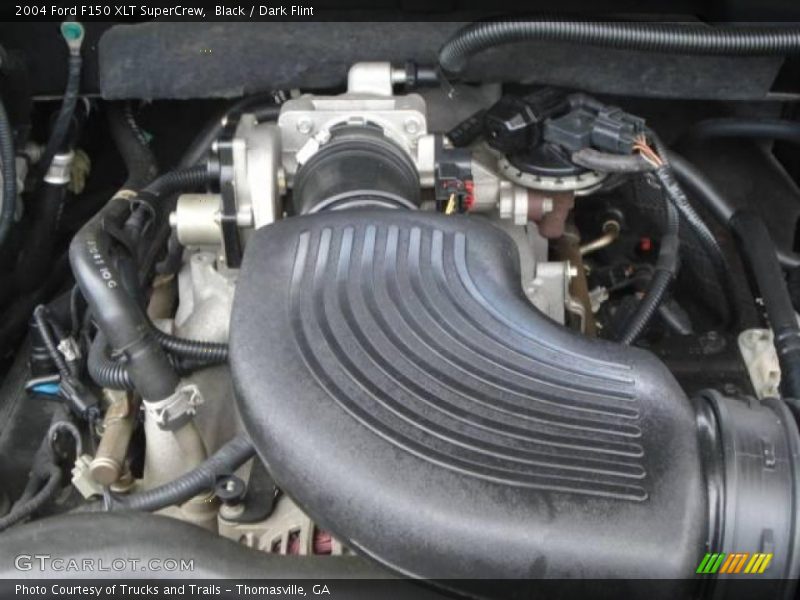 Black / Dark Flint 2004 Ford F150 XLT SuperCrew