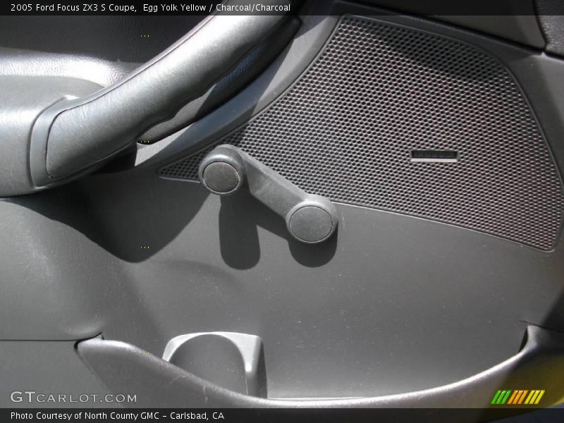 Egg Yolk Yellow / Charcoal/Charcoal 2005 Ford Focus ZX3 S Coupe