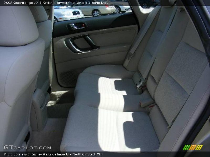 Harvest Gold Metallic / Warm Ivory 2008 Subaru Legacy 2.5i Sedan