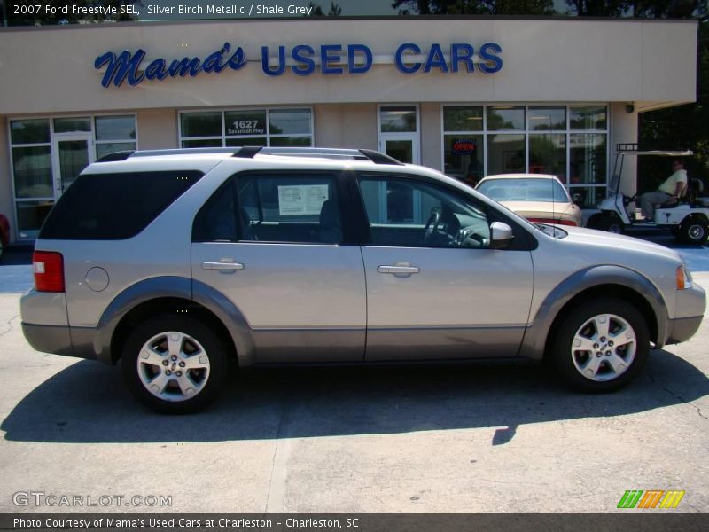 Silver Birch Metallic / Shale Grey 2007 Ford Freestyle SEL