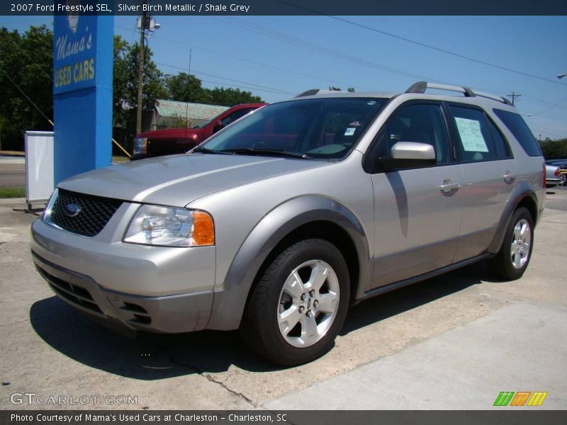 Silver Birch Metallic / Shale Grey 2007 Ford Freestyle SEL