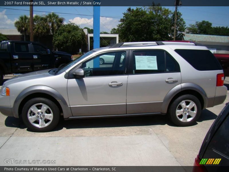 Silver Birch Metallic / Shale Grey 2007 Ford Freestyle SEL
